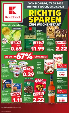 Náhled letáku Kaufland Německo leták - Stuttgart od 03.08.2026