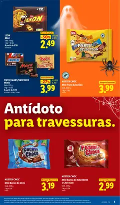 Pré-visualização Lidl Folheto Especial Halloween válido de 05/10/2026 | Página: 5 | Produtos: Nestlé, Chocolate, Coco