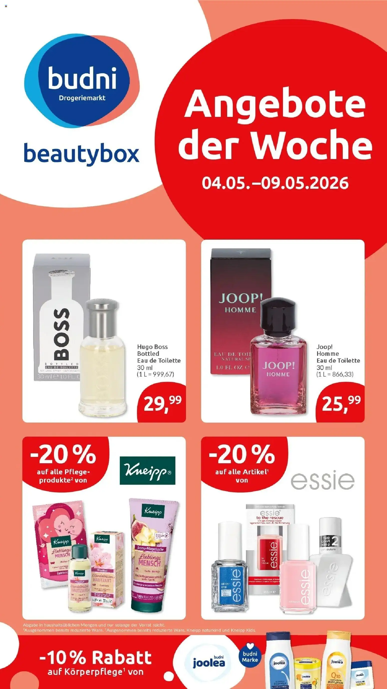 Edeka prospekt Weinstadt-Großheppach	 – gültig ab 04.05.2026 | Seite: 55 | Produkte: Top, Toilette, Shower Gel, Hugo