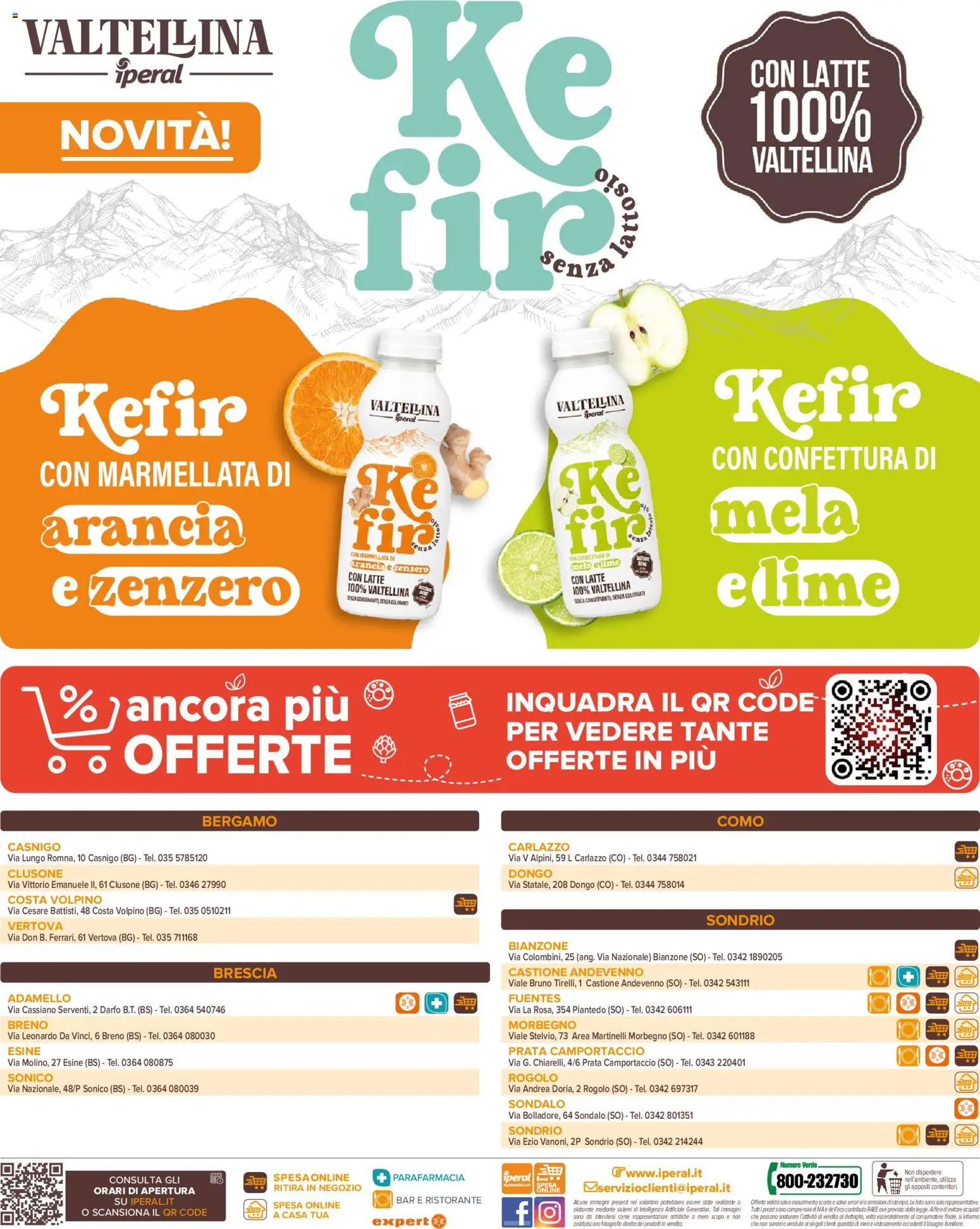 Volantino Iperal del 17.06.2026 | Pagina: 24 | Prodotti: Latte, Lime, Arancia, Marmellata