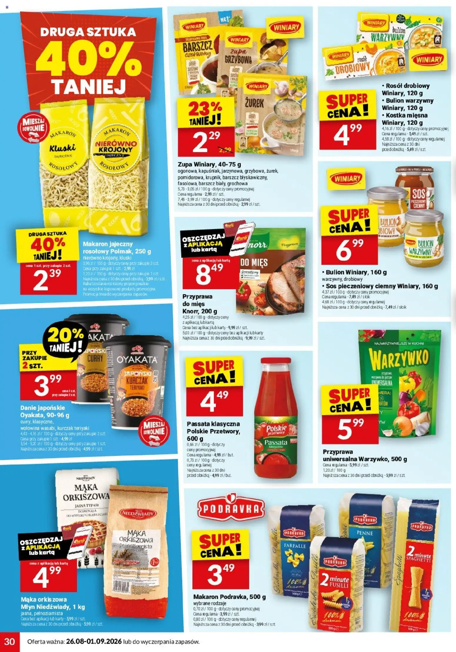Twój Market gazetka od 26.08.2026 | Strona: 30 | Produkty: Curry, Przetwory, Zupa grzybowa, Róż