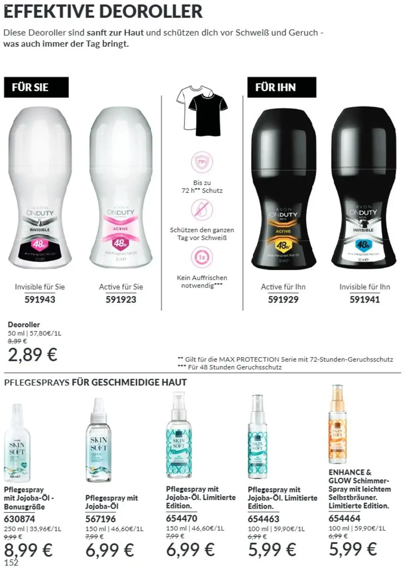AVON Katalog August 2026 – gültig ab 08.08.2026 | Seite: 152 | Produkte: Selbstbräuner