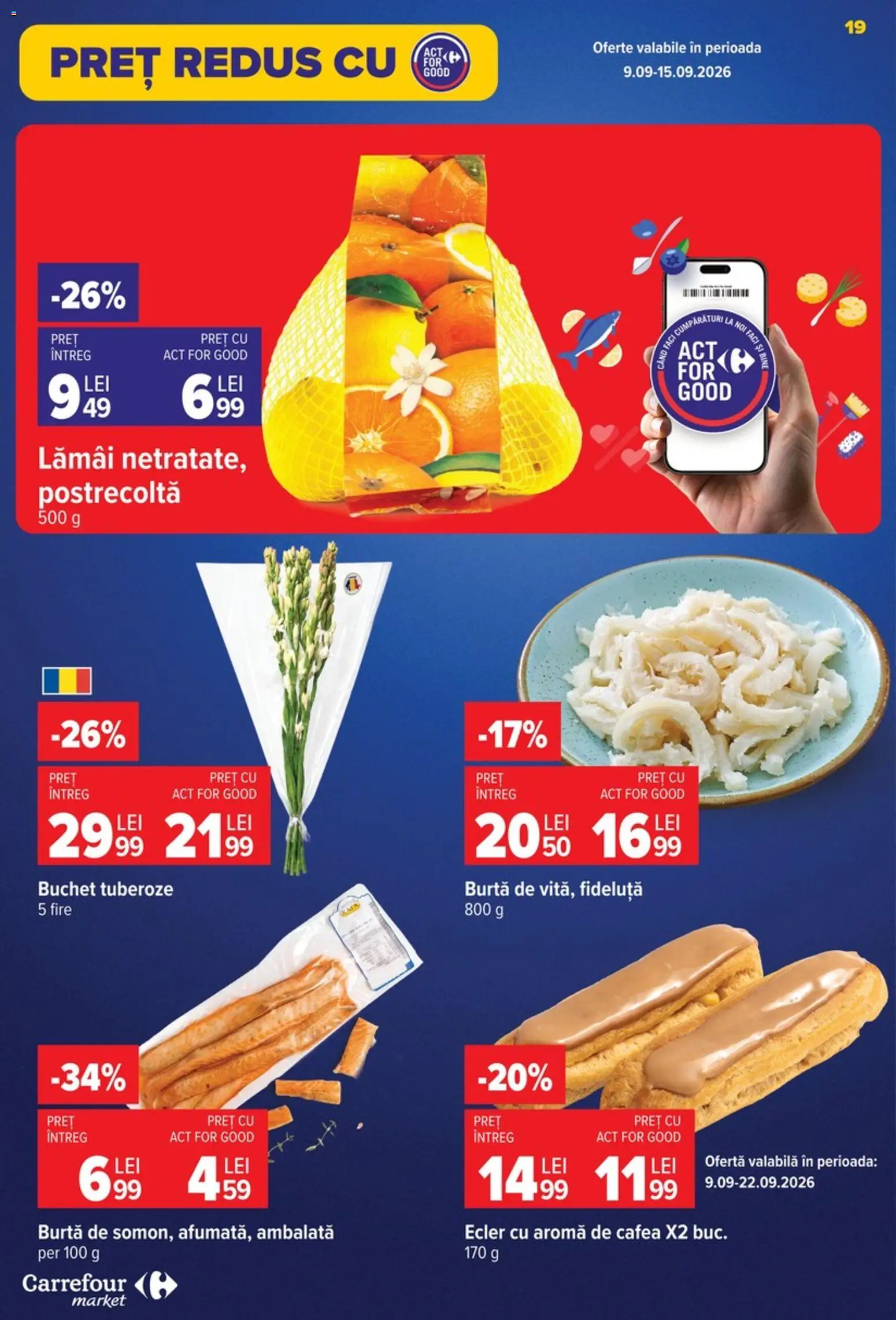Noul catalog Carrefour – valabil de la 09.09.2026 | Pagină: 19 | Produse: Lamai, Cafea