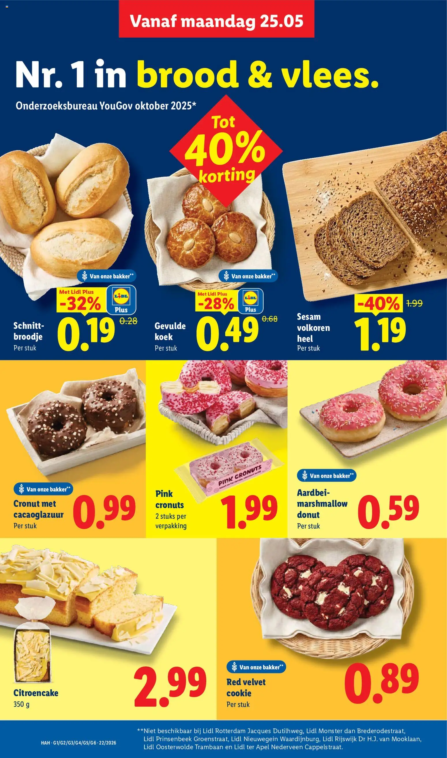 {H1} | Pagina: 16 | Producten: Brood, Monster, Broodje, Aardbei