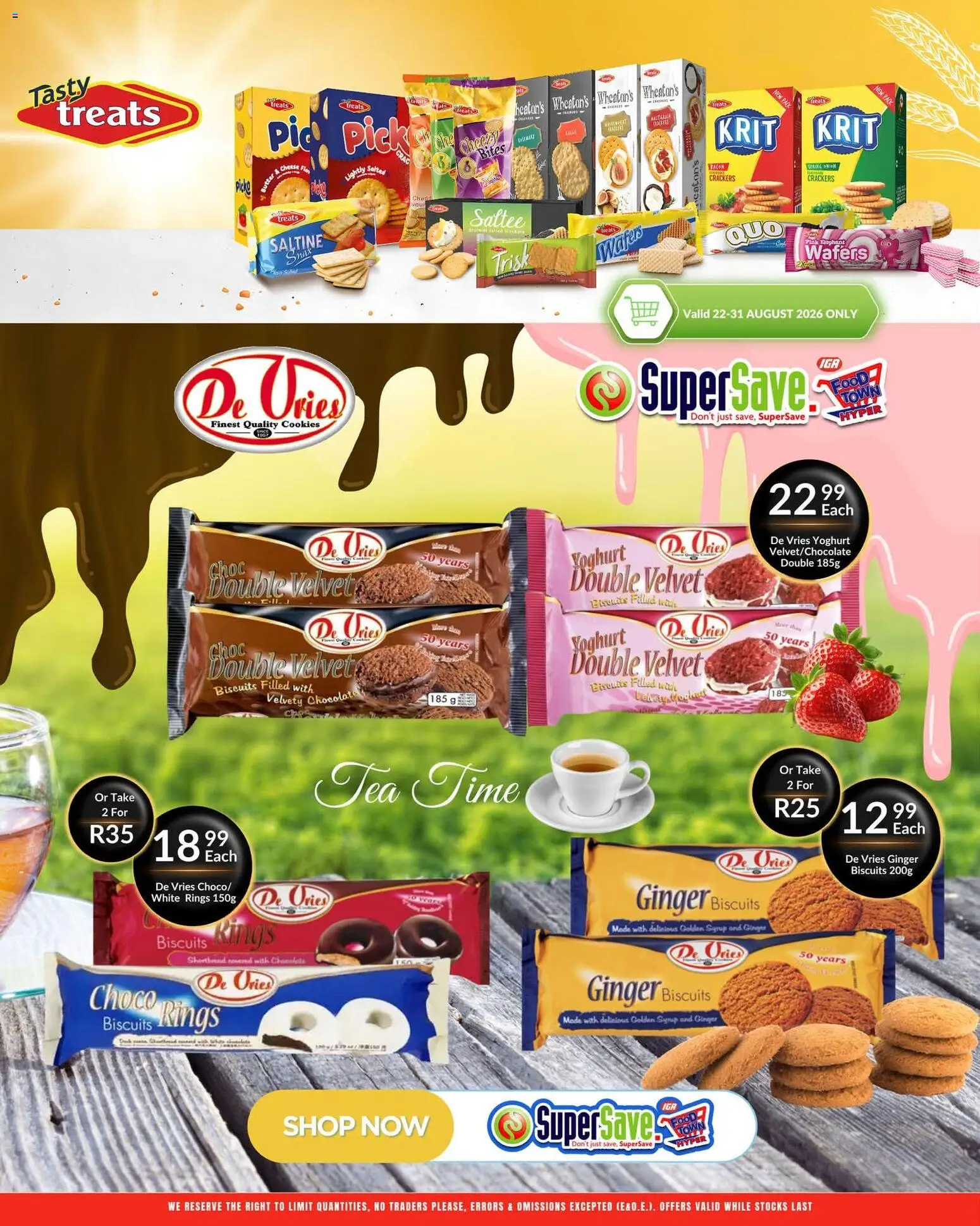 New Super Save catalogue – valid from 22/08/2026 | Page: 32 | Products: Yoghurt, Cheese, Chocolate, Syrup