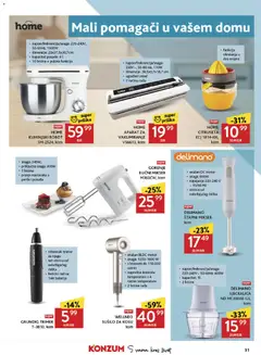 Konzum Katalog - Pregled kataloga iz trgovine Konzum, vrijedi od 19.08.2026 | Stranica: 31