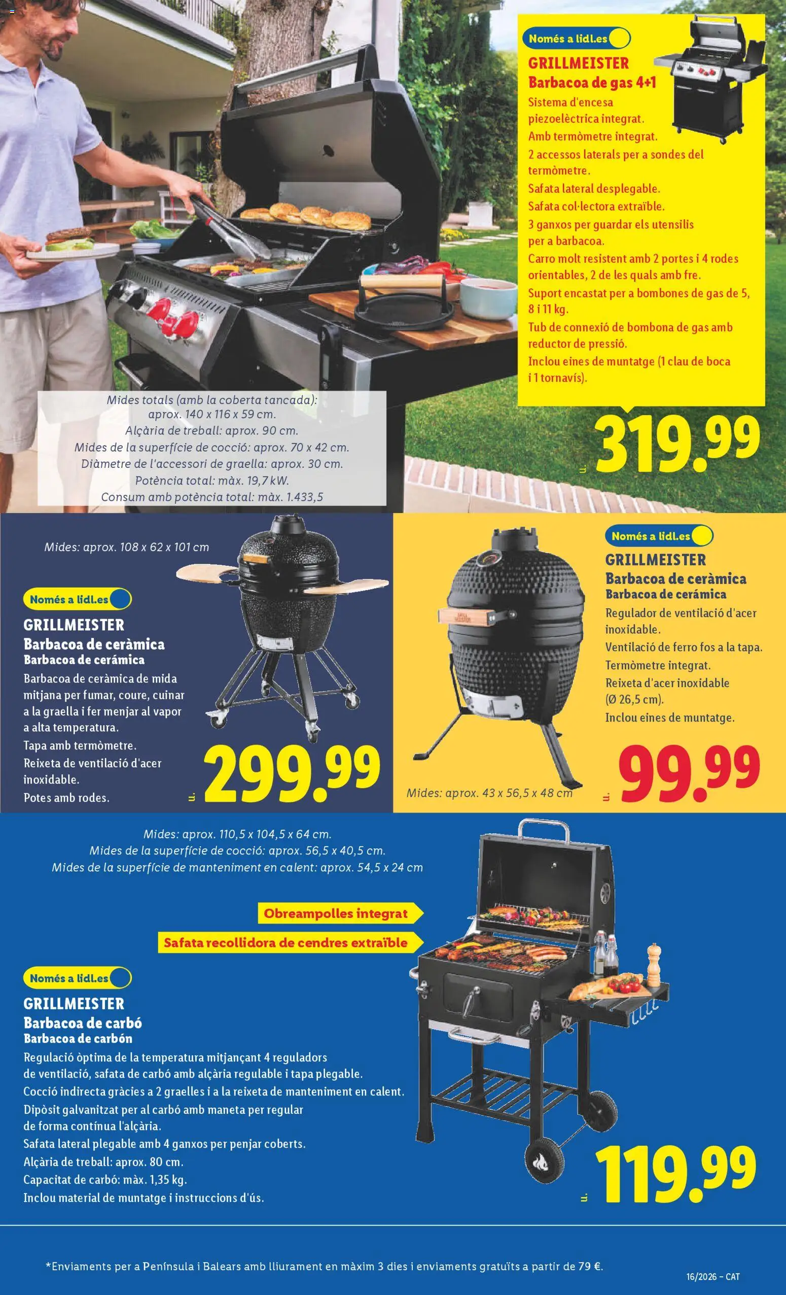 Lidl folleto de bazar │ válido desde el 13.04.2026 | Página: 5 | Productos: Barbacoa