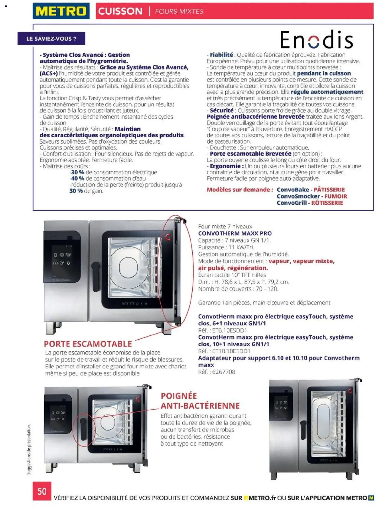 {H1} | Page: 50 | Produits: Adaptateur, Four, Porte, Batterie