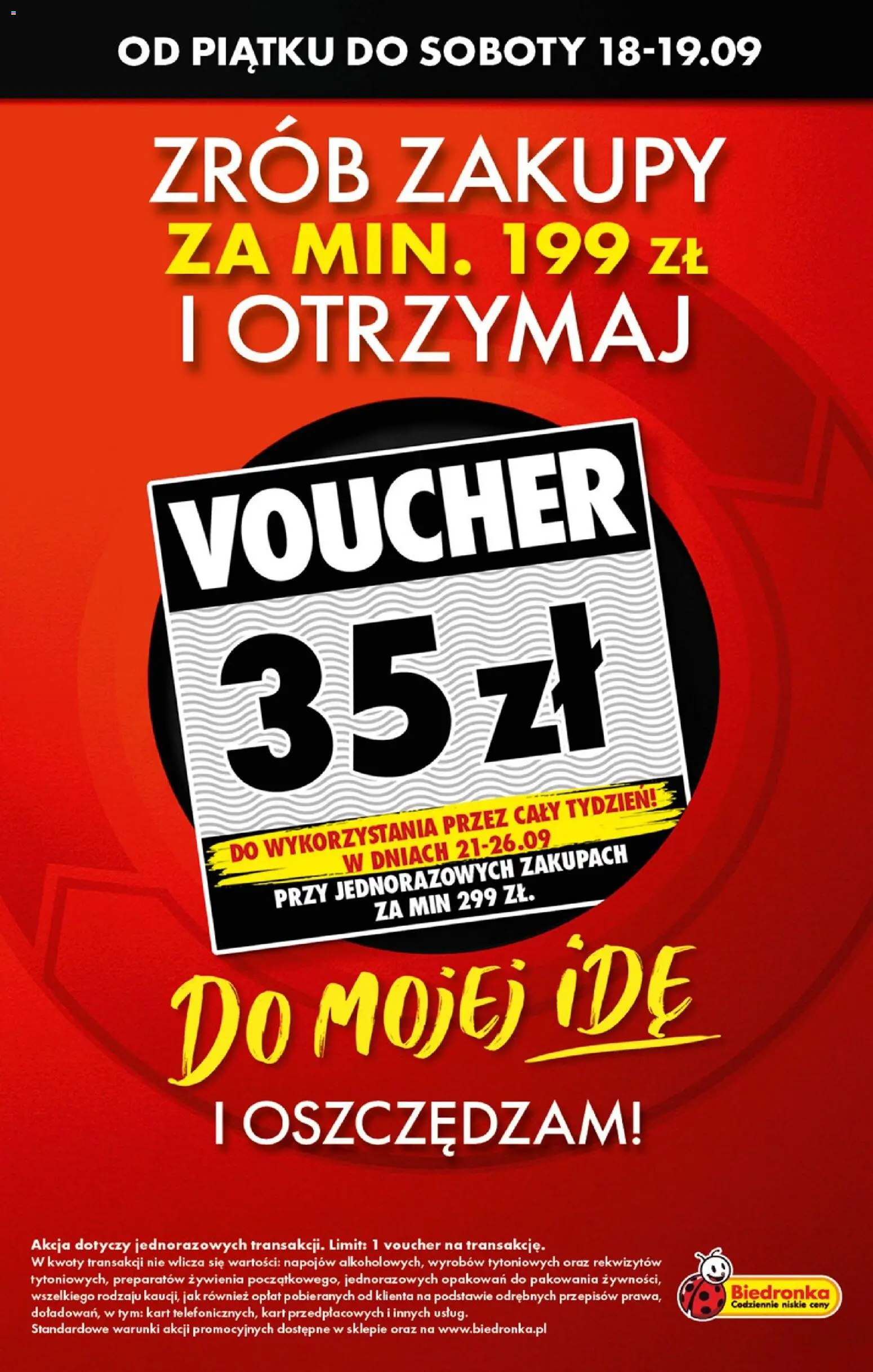 Biedronka gazetka - Tani weekend od 18.09.2026 | Strona: 3