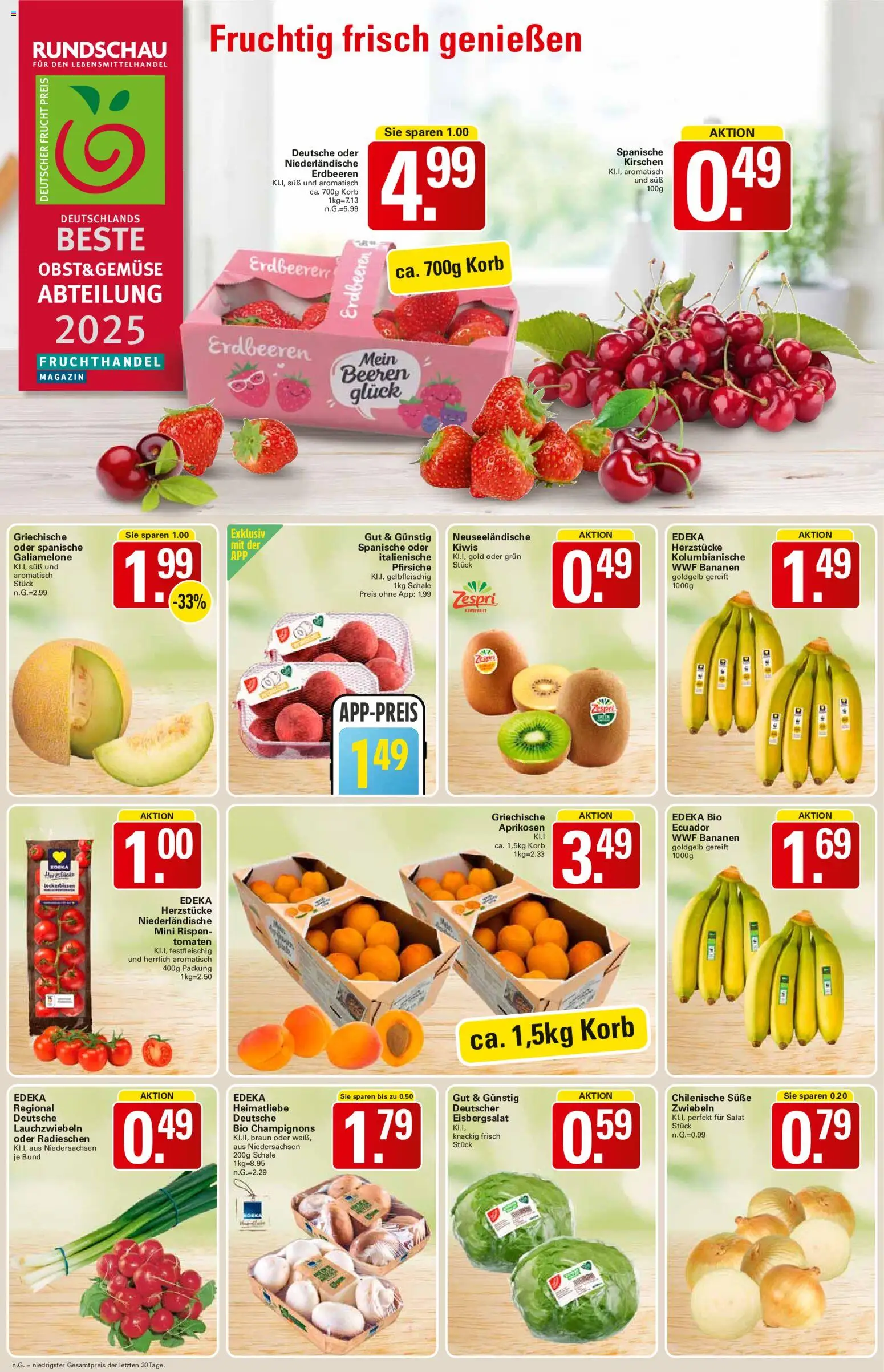WEZ Prospekt – gültig ab 08.06.2026 | Seite: 6 | Produkte: Korb, Tomaten, Gemüse, Salat