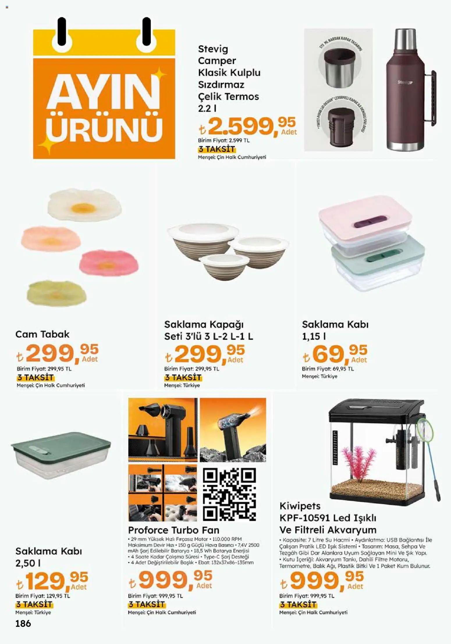 Migros Katalog - 5M Migroskop Dijital - 10 Eylül 2026 tarihinden itibaren geçerlidir | Sayfa: 186 | Ürünler: Balık, Su, Bardak, Fan