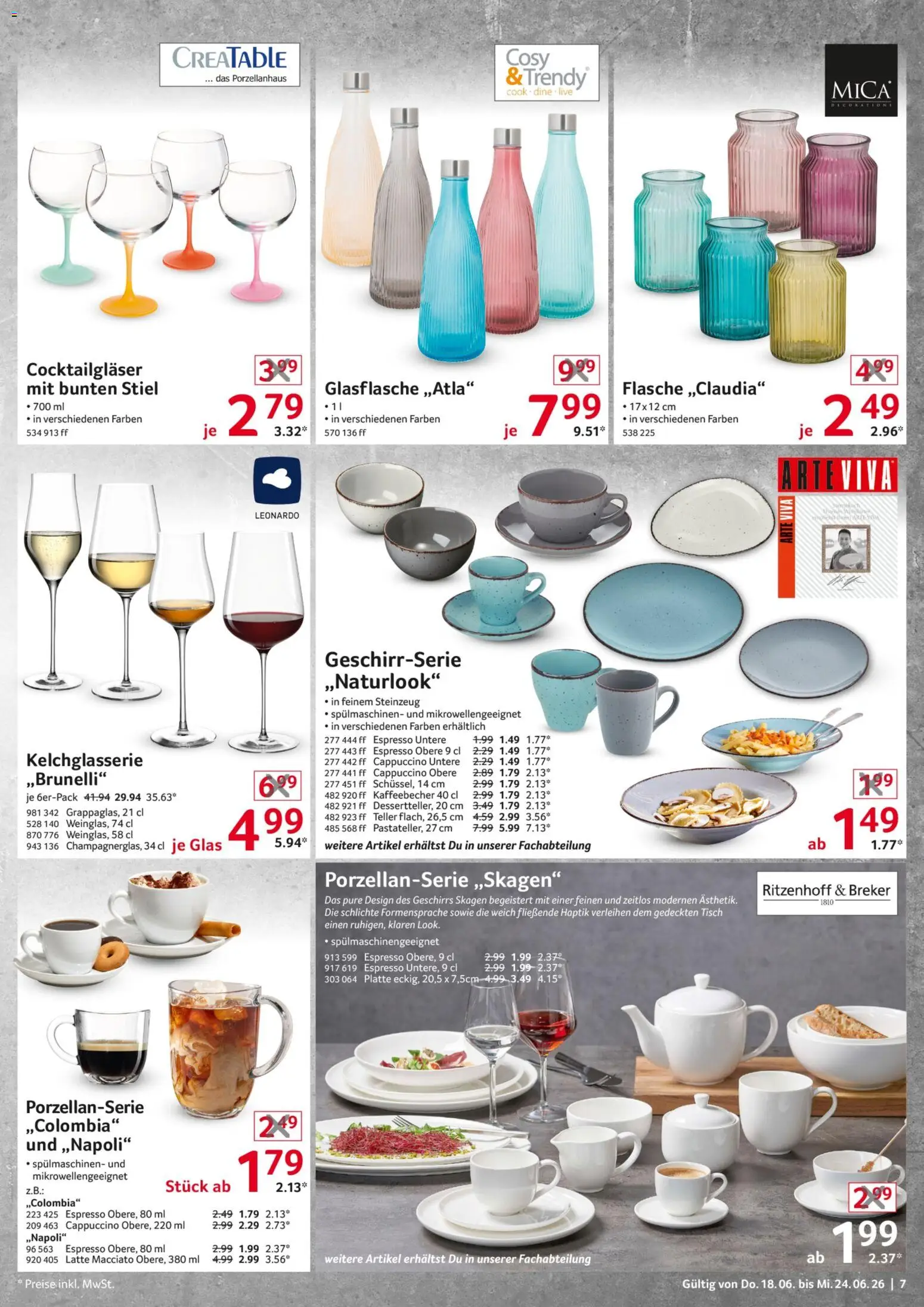 Selgros Non Food – gültig ab 18.06.2026 | Seite: 7 | Produkte: Tisch