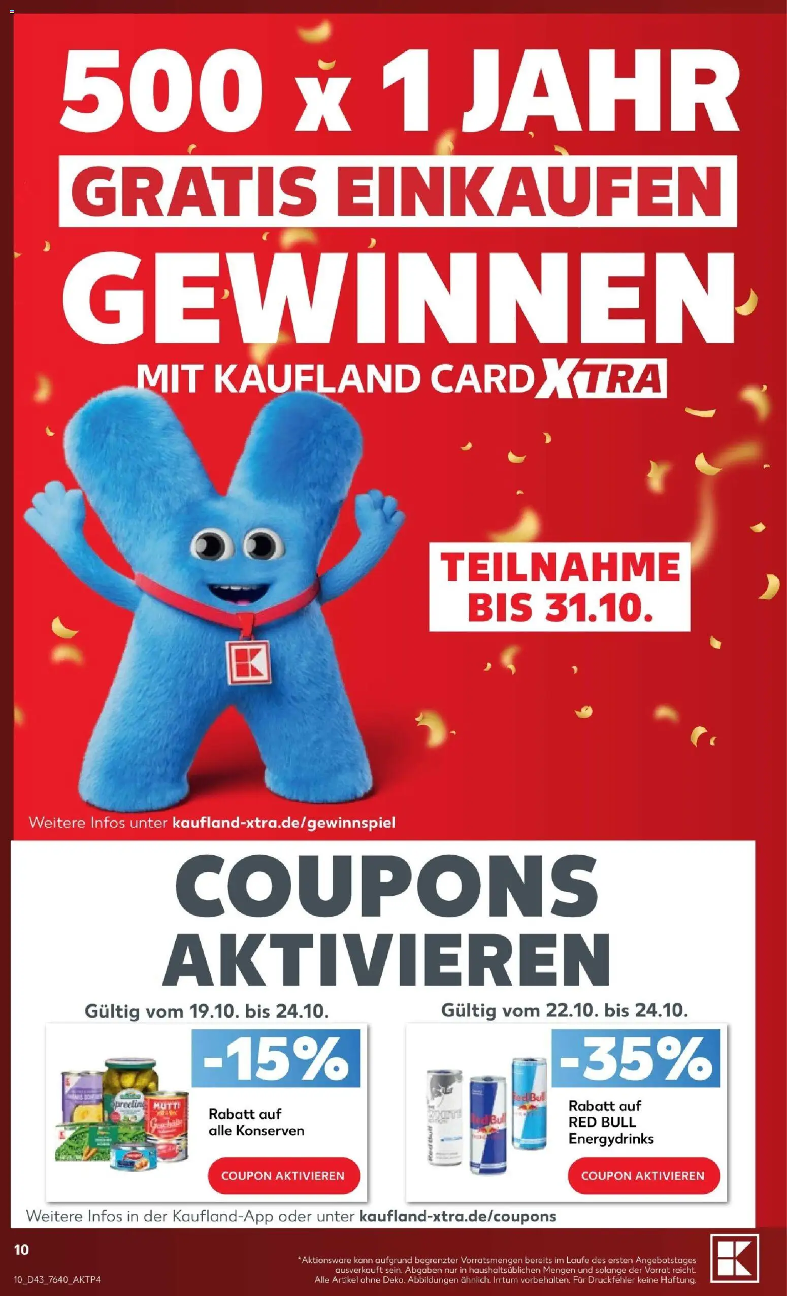 Kaufland Prospekt Köln – gültig ab 18.10.2026 | Seite: 10 | Produkte: Red bull