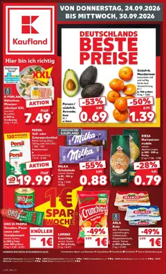 Kaufland Prospekt Zossen ab 24.09.2026 gültig