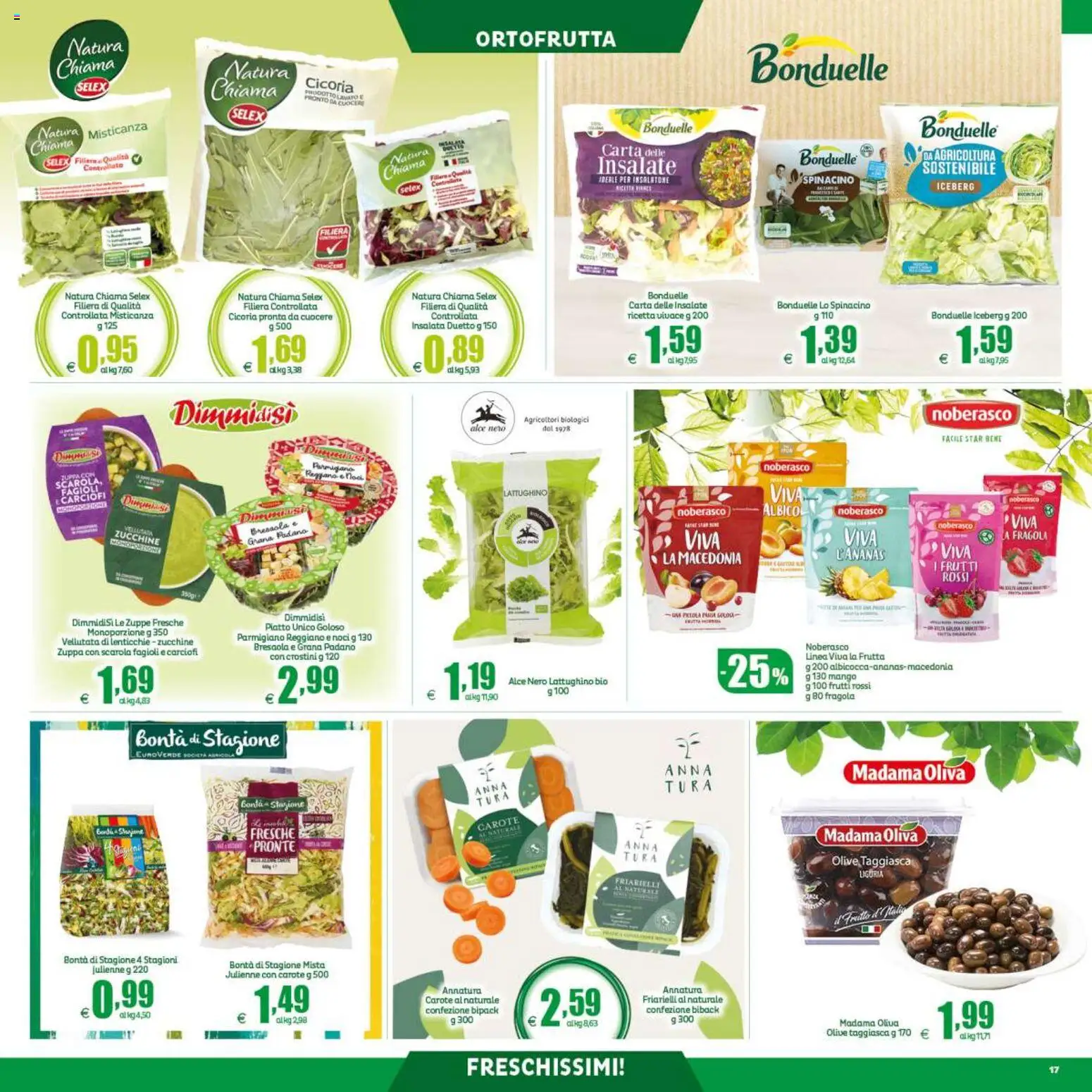 Volantino Elite Supermercati del 04/09/2026 | Pagina: 17 | Prodotti: Mango, Olive, Carciofi, Crostini
