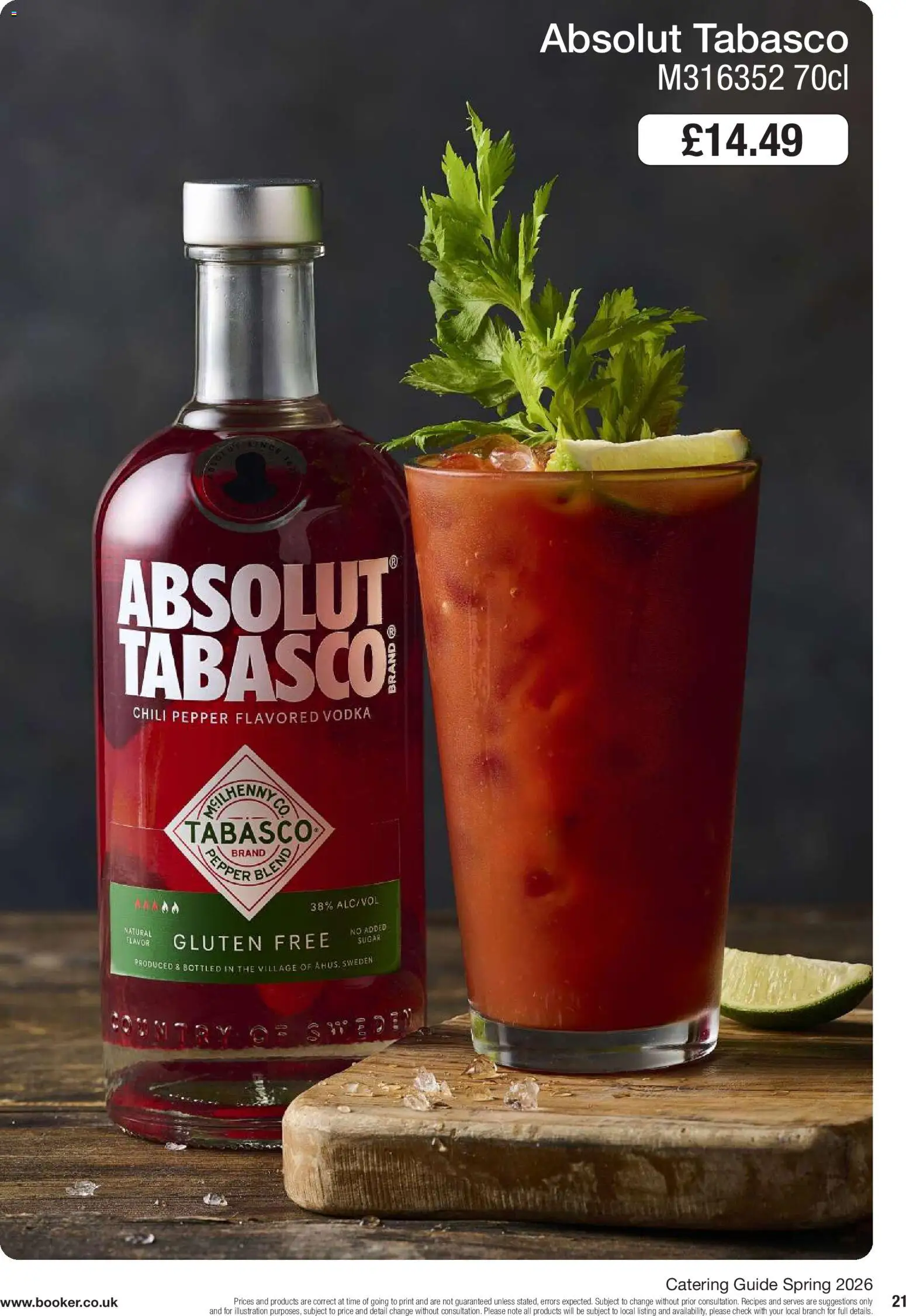 {H1} | Page: 21 | Products: Vodka, Papier carton, Pepper