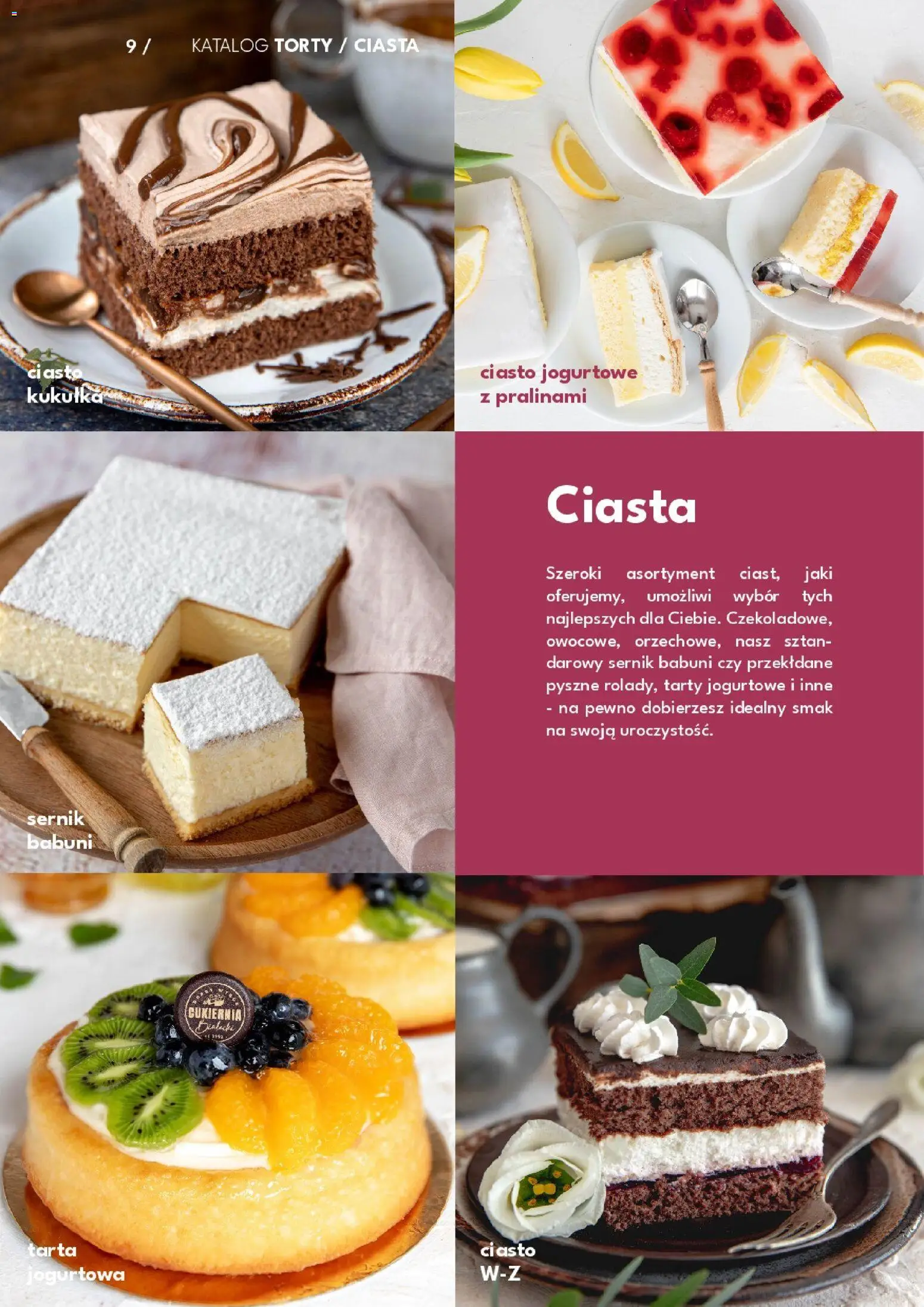 Twój Market Gazetka - Katalog torty i ciasta od 30.07.2021 | Strona: 10 | Produkty: Ciasto, Ciasto jogurtowe
