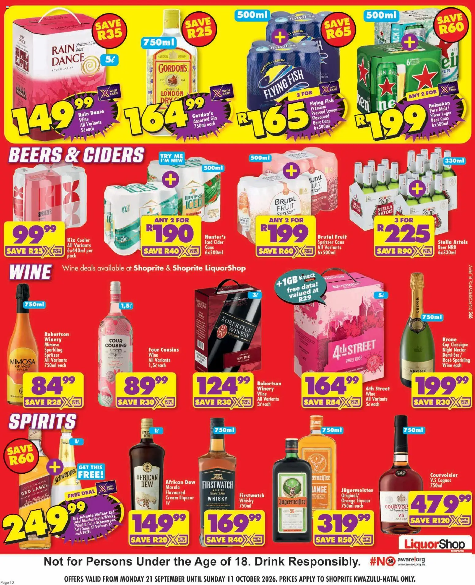New Shoprite catalogue – valid from 21/09/2026 | Page: 10