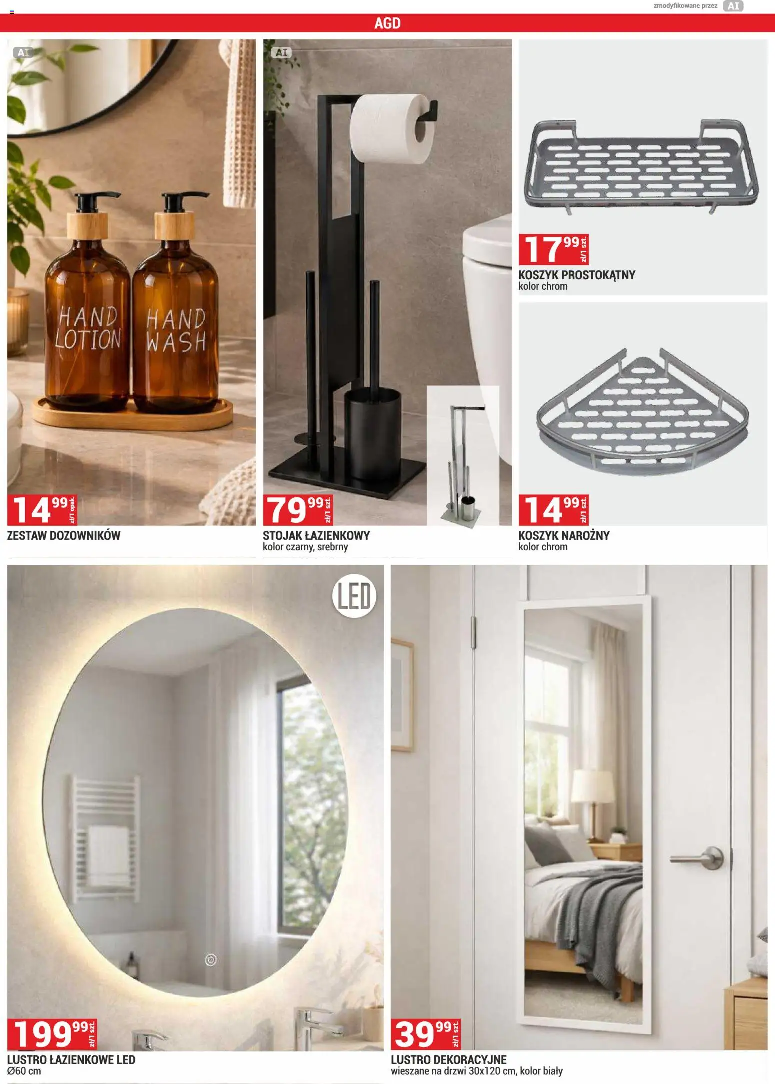 Merkury Market gazetka od 01.10.2026 | Strona: 57 | Produkty: Lustro, Drzwi, Lotion