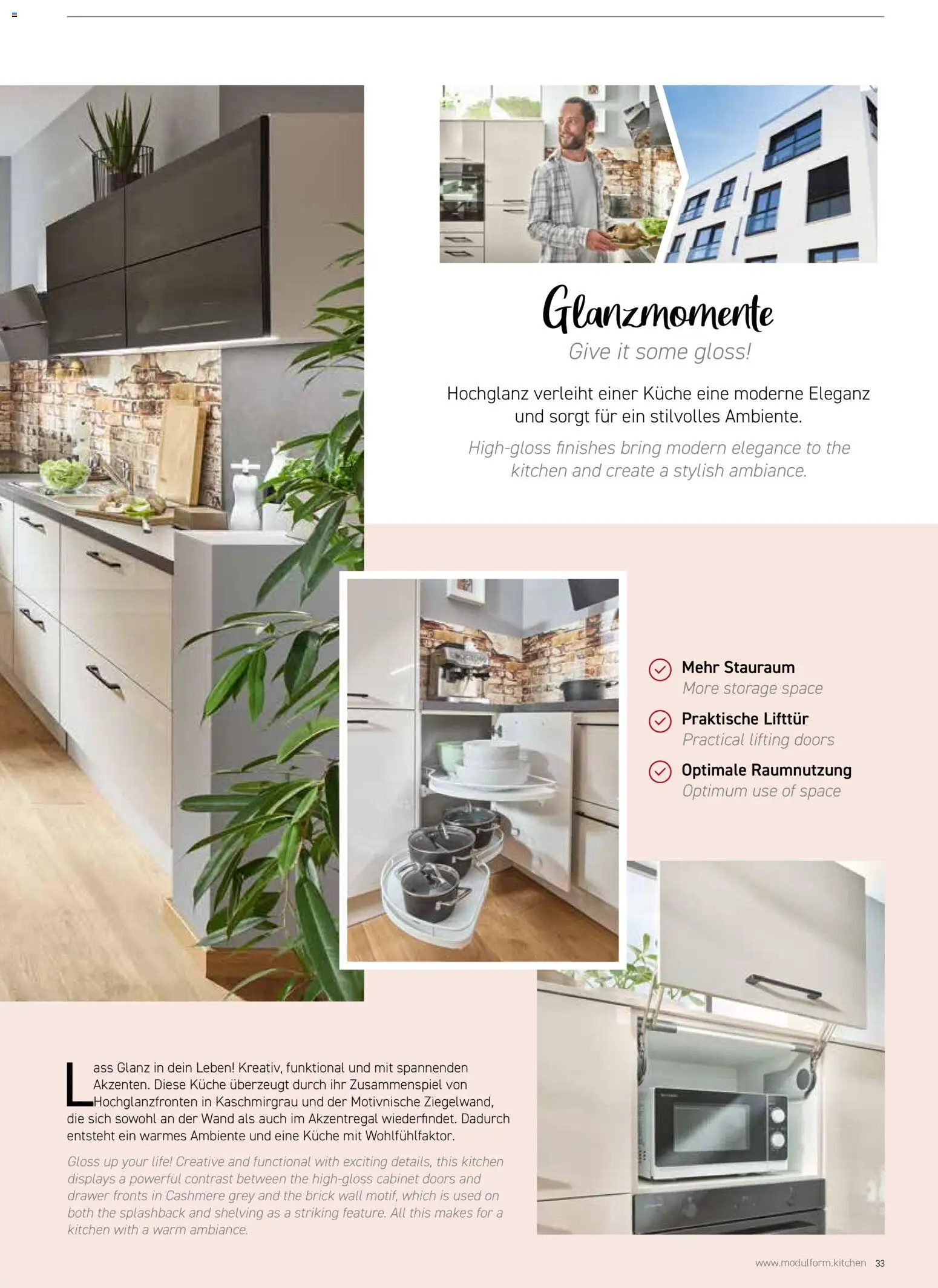Ostermann Modulform Küchenprospekt 2026 – gültig ab 01.01.2026 | Seite: 33 | Produkte: Küche