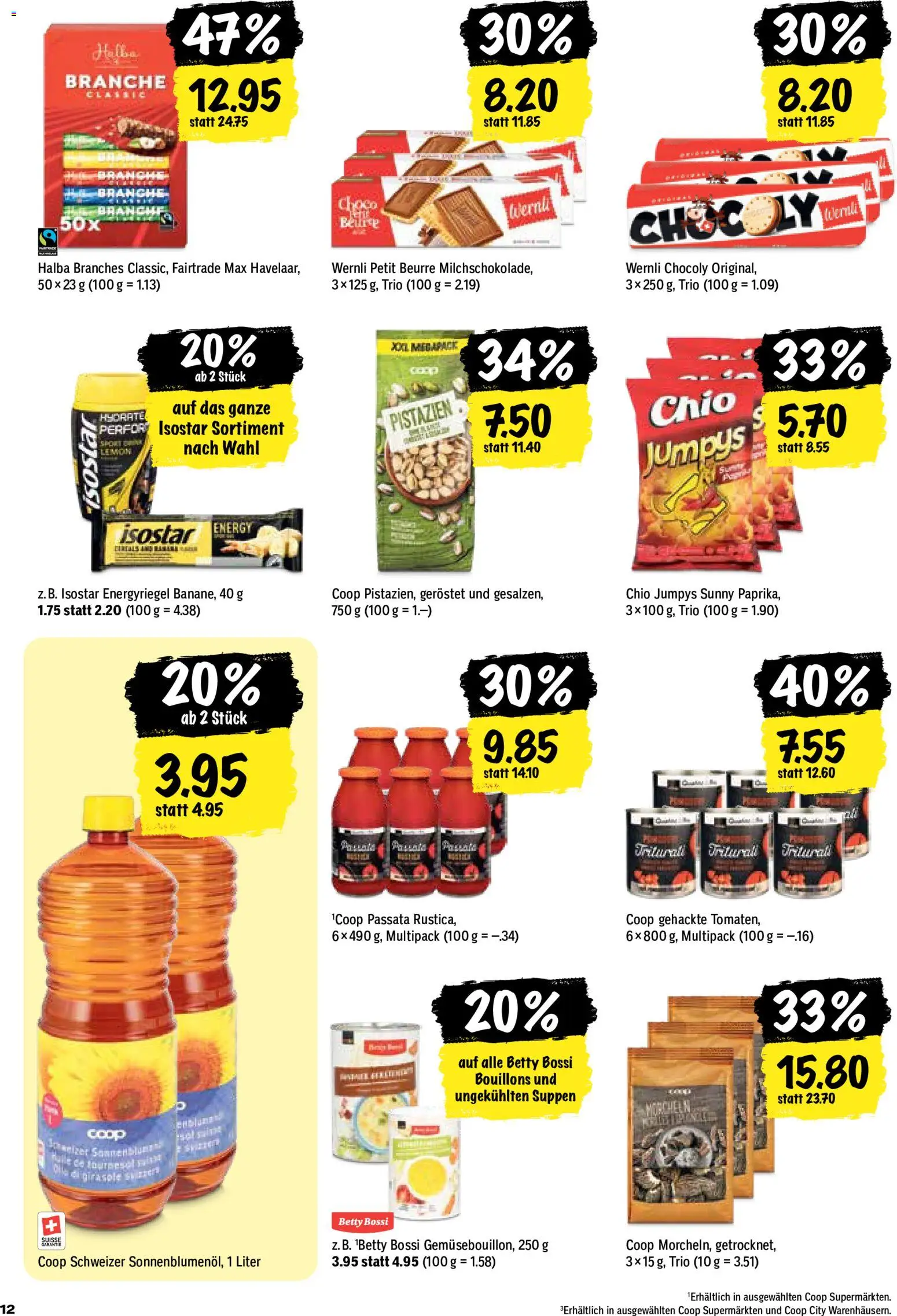 Coop aktionen – gültig ab 04.06.2026 | Seite: 12 | Produkte: Box, Strunová sekačka, Chips