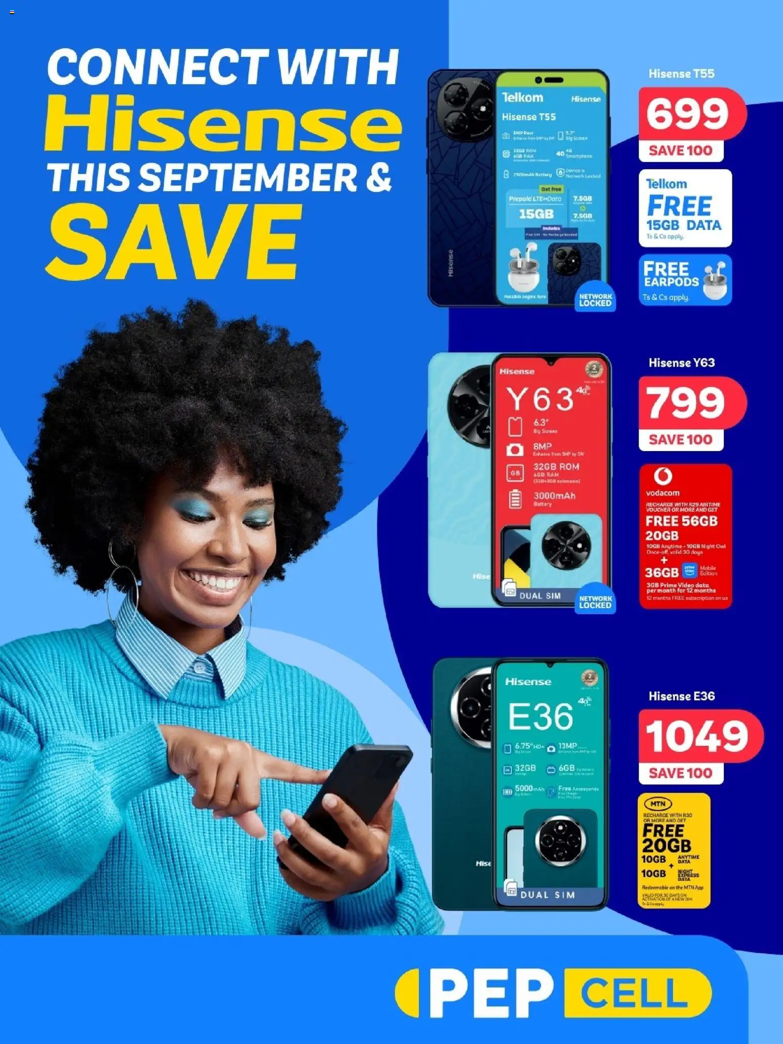 New PEP Stores catalogue – valid from 26/08/2026 | Page: 1 | Products: Data, Sim, Smartphone, Battery