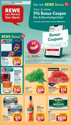 Rewe Prospekt Bad Driburg ab 31.08.2026 gültig