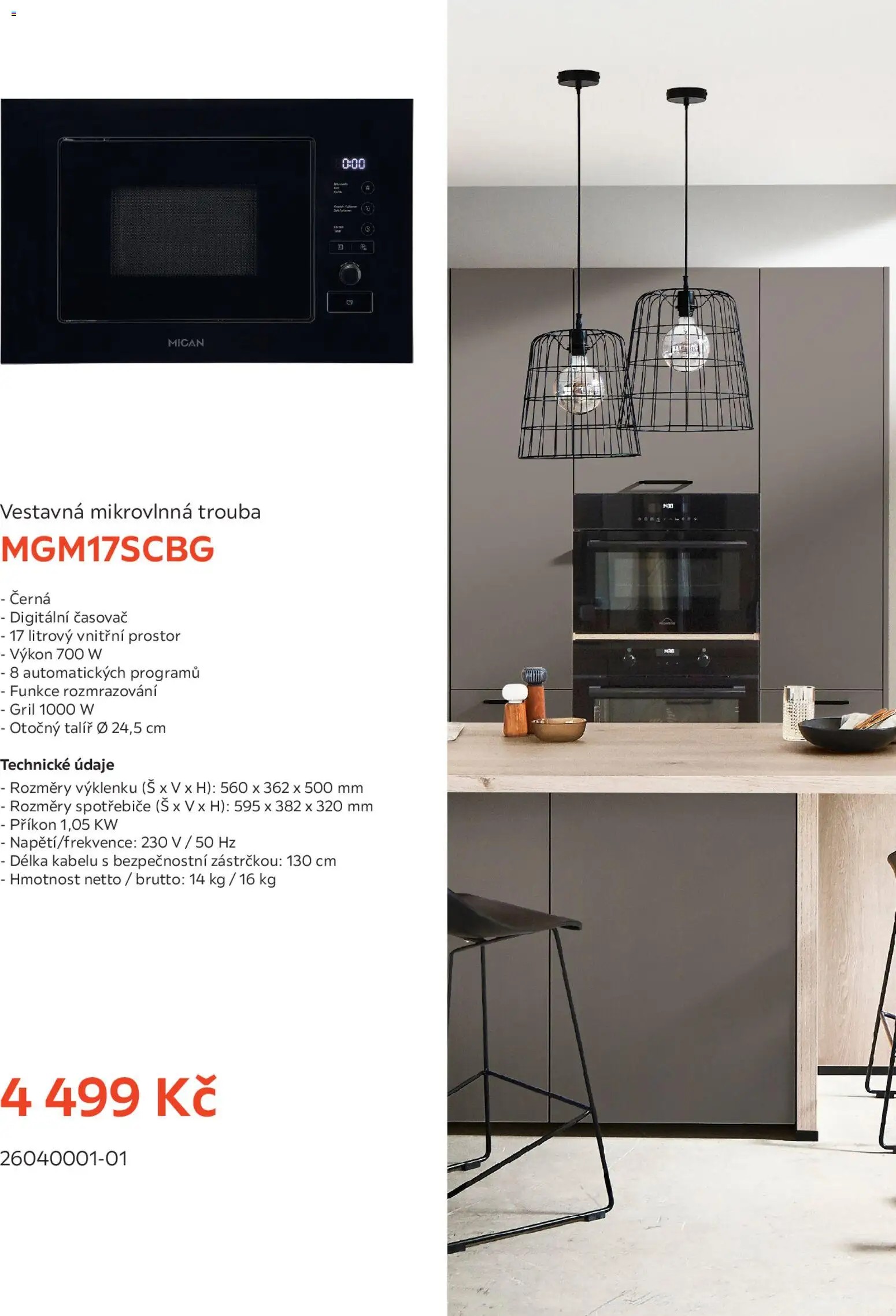 Möbelix leták - MICAN od 01.01.2026 | Strana: 3 | Produkty: Trouba, Mikrovlnná trouba, Talíř, Časovač