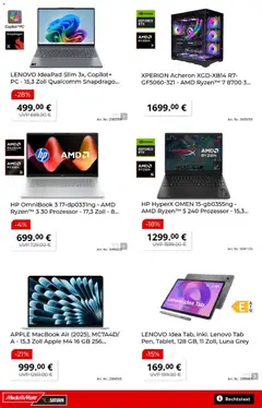 Media Markt Prospekt 	 ab 15.05.2026 gültig | Seite: 7 | Produkte: Lenovo, HP, Macbook, Apple