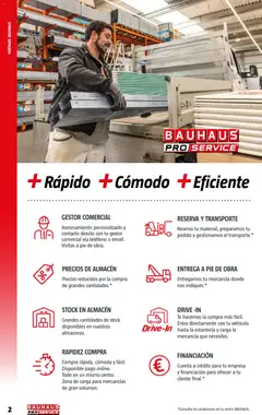 Vista previa Bauhaus ProService válido desde el 11.05.2026 | Página: 2 | Productos: Té, Teléfono