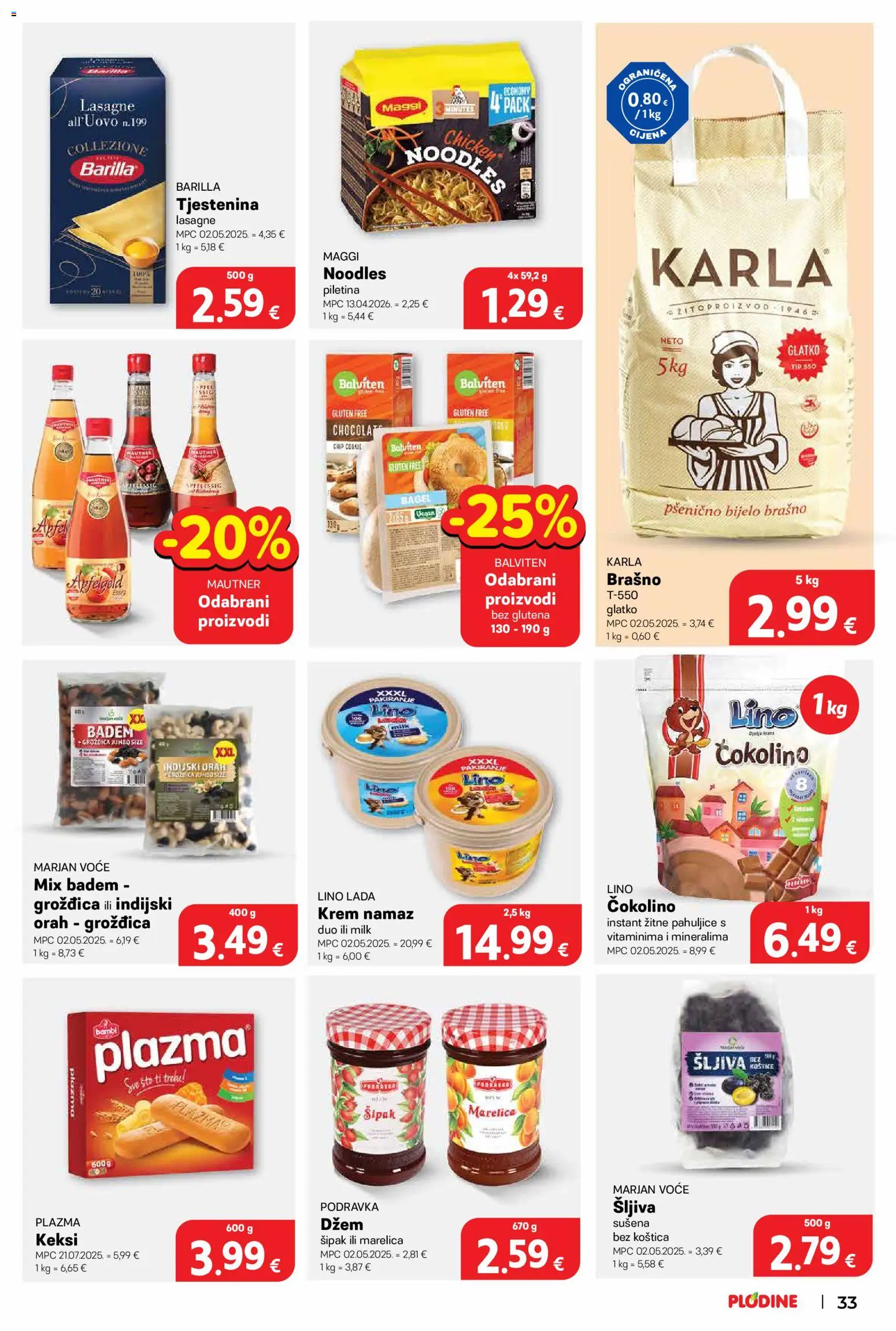 Plodine Katalog novi od 22.07.2026 > prelistaj akcije — page 33
