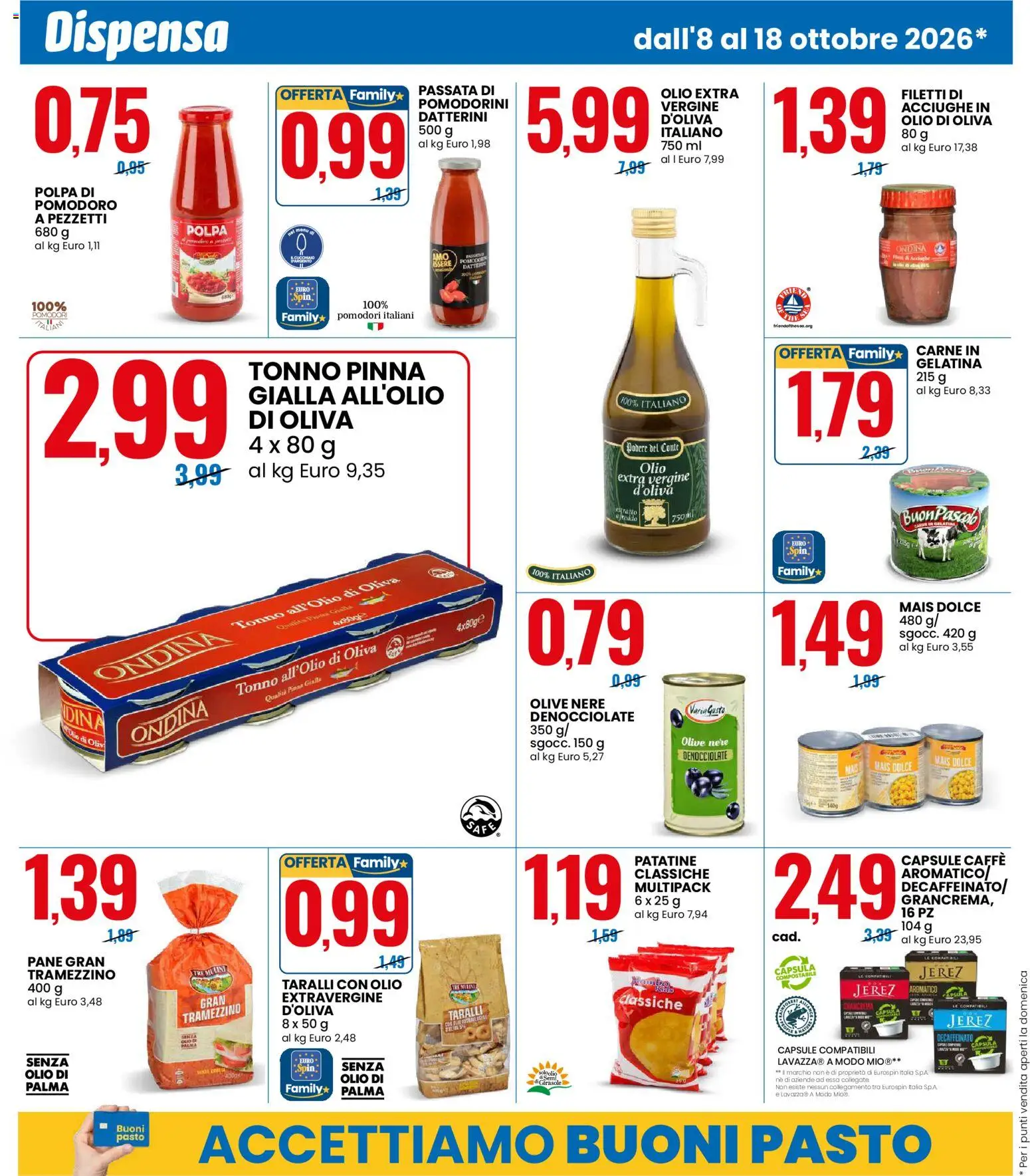 Volantino Eurospin del 08/10/2026 | Pagina: 4