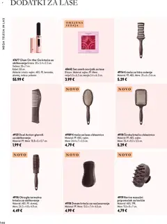 Oriflame katalog akcije – veljaven od 07.10.2026 | Stran: 146 | Izdelki: Kabel, Dodatki za lase, Glavnik, Krtaca