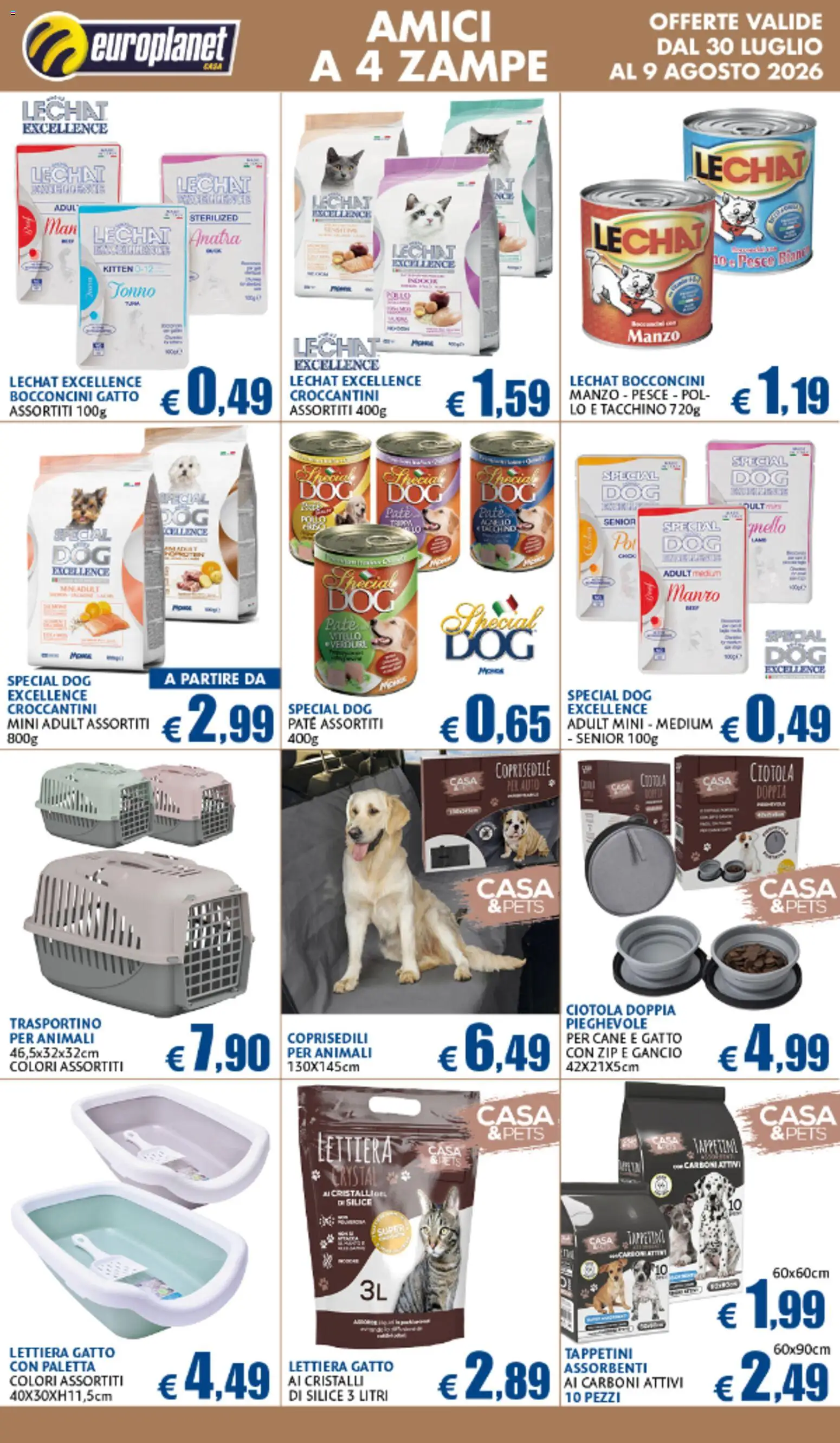 Volantino Europlanet Casa del 30/07/2026 | Pagina: 19