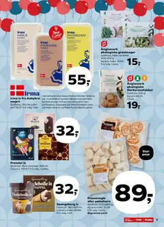 Spangsberg is flødebolle is vaffel, Dybfrost. 360-450 ml. Literpris maks. 88,89. Frit valg. 1 stk. gyldig fra 18/09/2026 | Side: 7