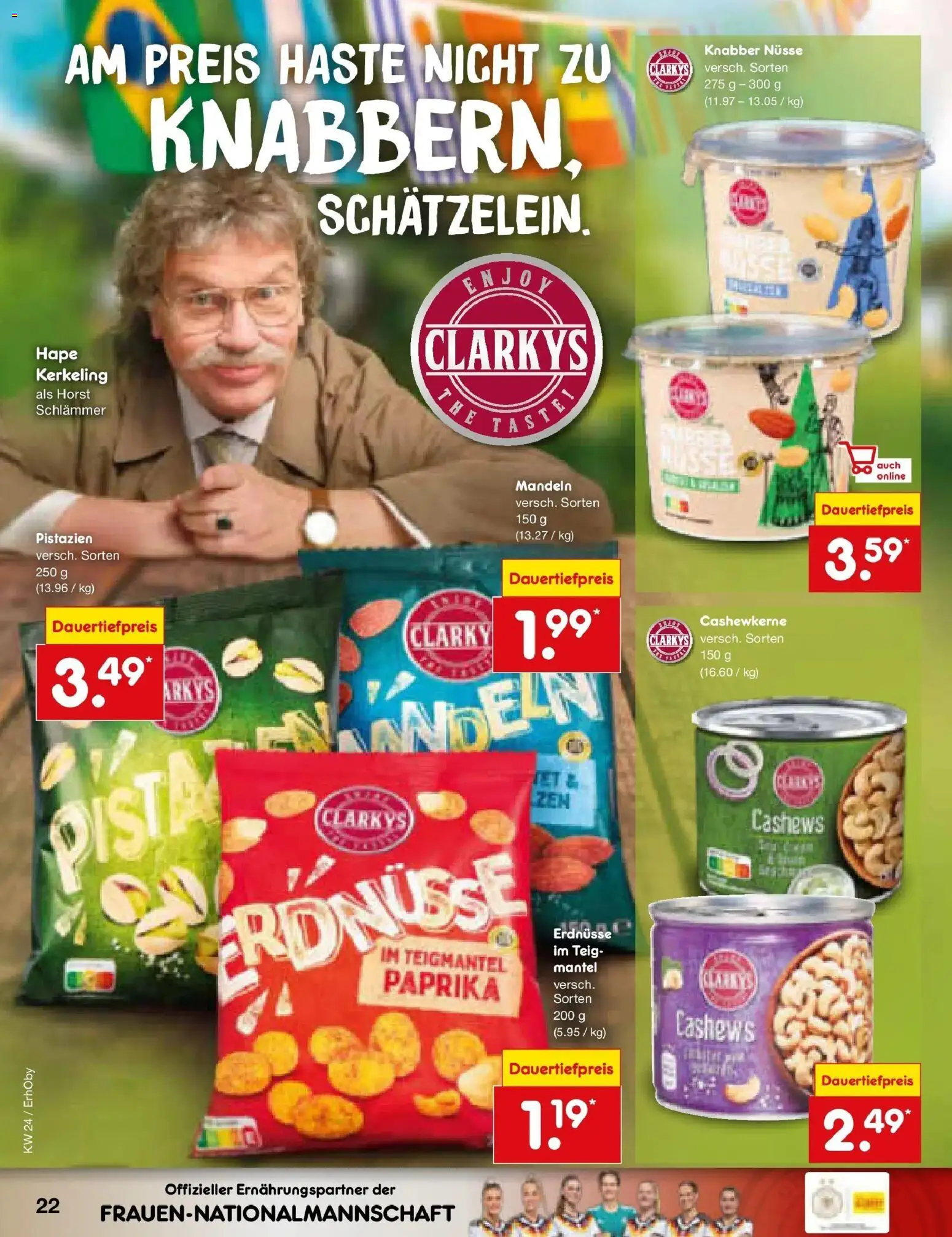 Netto Marken-Discount Prospekt Mauern – gültig ab 08.06.2026 | Seite: 36 | Produkte: Mandeln, Pistazien, Paprika, Mantel