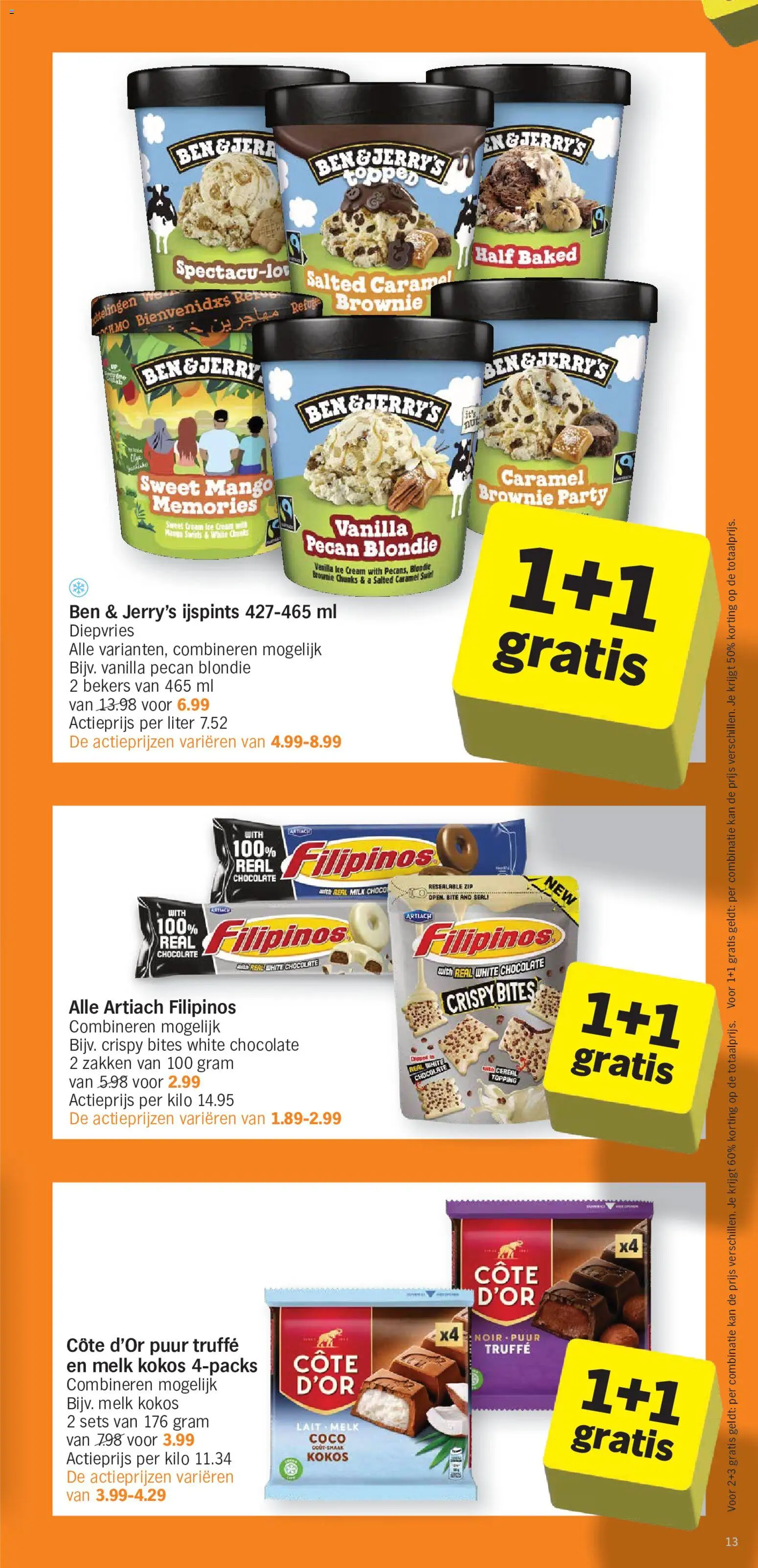 {H1} | Pagina: 13 | Producten: Mango, Melk, Kan