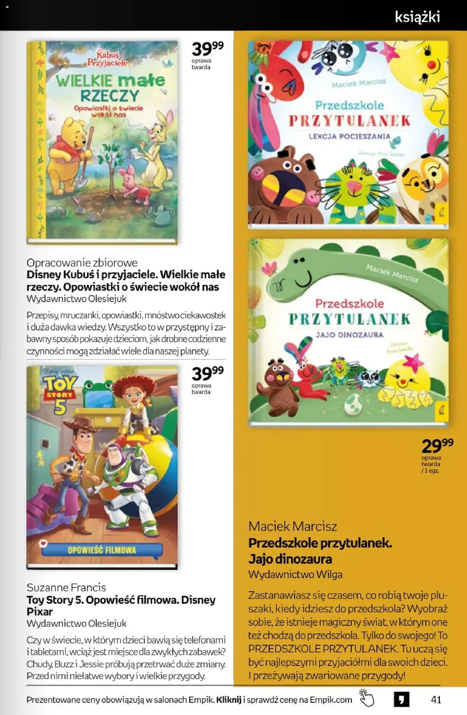 Empik promocje - Tom kultury Książki od 01.07.2026 | Strona: 41