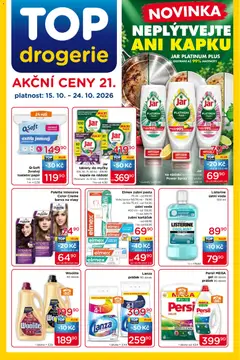 Náhled letáku Top drogerie leták od 15.10.2026