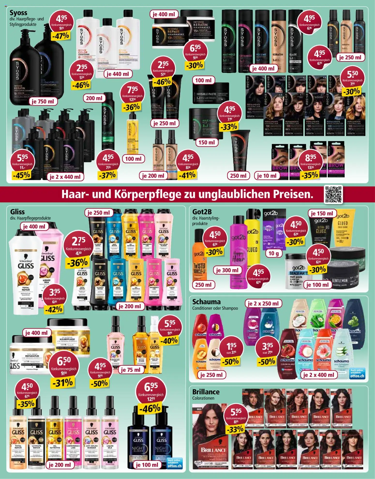 Otto's aktionen Marken Spezial – gültig ab 15.06.2026 | Seite: 10 | Produkte: Shampoo, Conditioner, Haarmaske