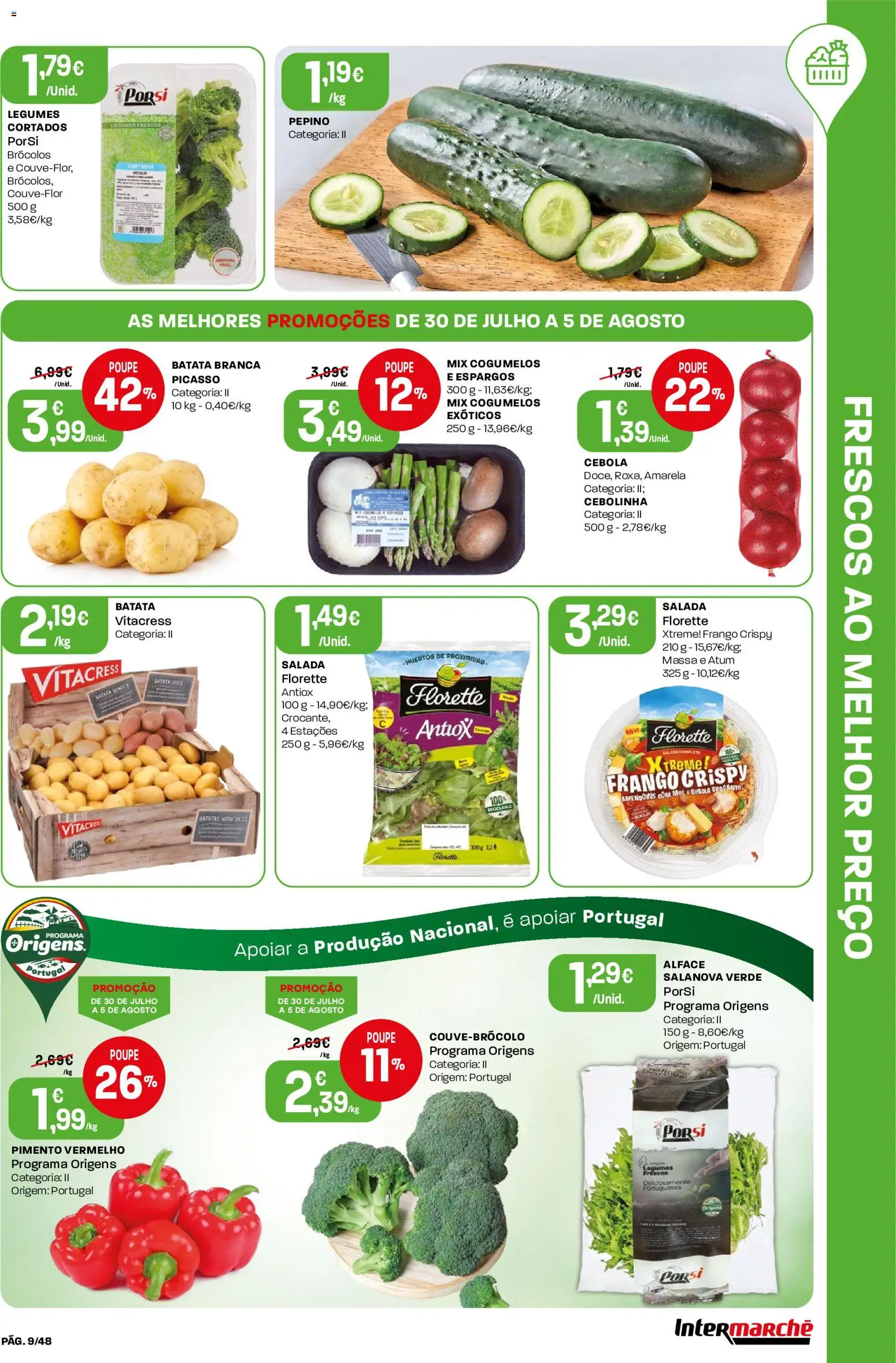Intermarché folheto │ válido de 30/07/2026 | Página: 9
