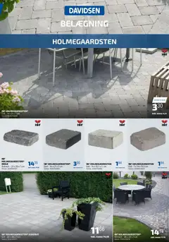 Davidsen - Belægning (ekskl. moms) gyldig fra 09.04.2024