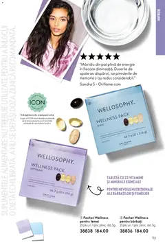 Ofertele Oriflame valabile de la 15.04.2026 | Pagină: 113 | Produse: Memorie, Tabletă, Pat