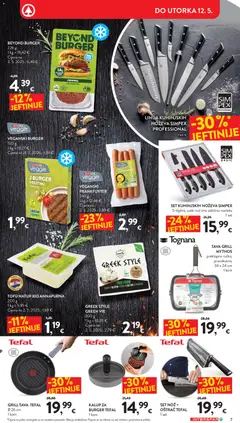 Interspar Grill - Pregled kataloga iz trgovine Interspar, vrijedi od 22.04.2026 | Stranica: 7 | Proizvodi: Tognana, Grill tava, Nož, Tava