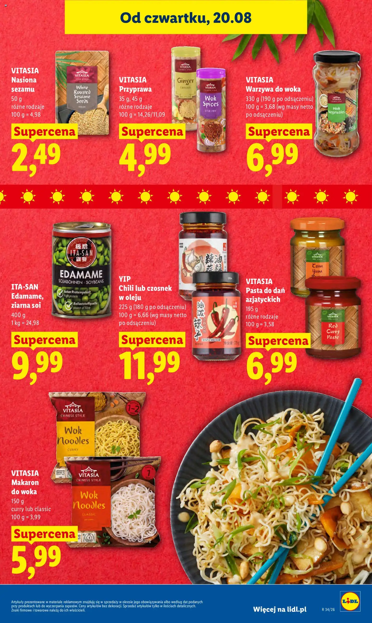 Lidl Polsko leták od 20.08.2026 | Strana: 53 | Produkty: Edamame