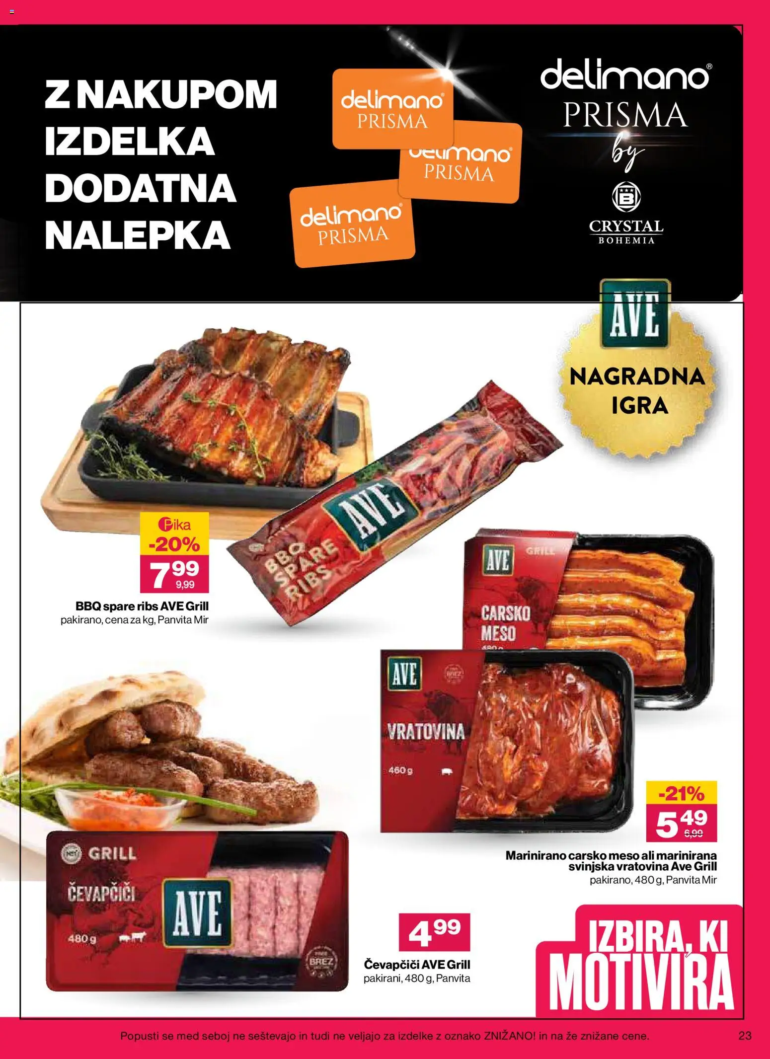 Novi Mercator katalog ponudbe – veljaven od 09.07.2026 | Stran: 23
