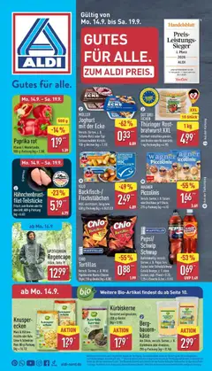 Aldi Prospekt ab 14.09.2026 gültig