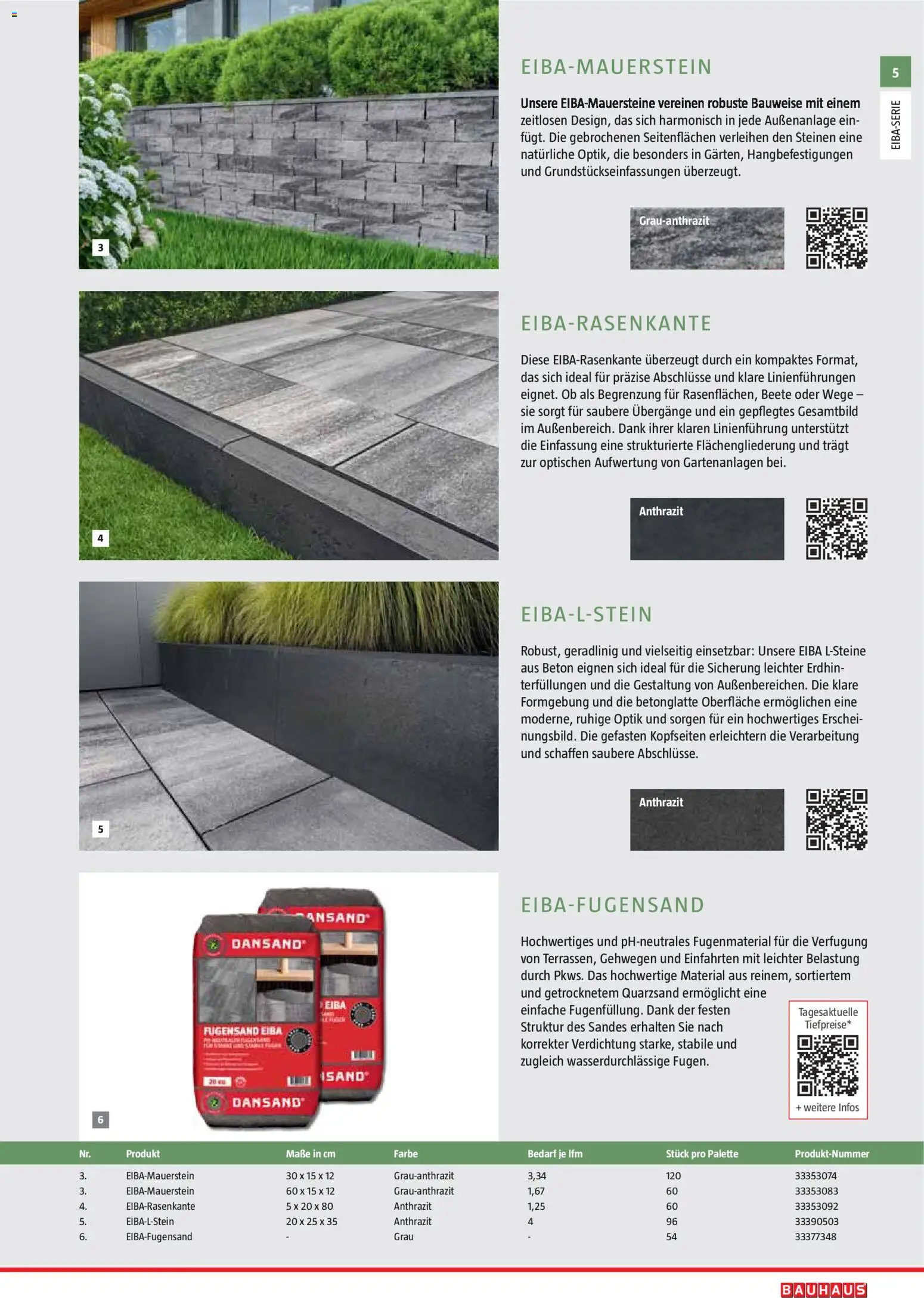 Bauhaus Gartenbaumaterialien 2026 – gültig ab 02.03.2026 | Seite: 5