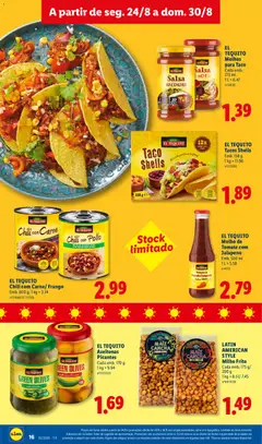 Pré-visualização EL TEQUITO Molhos para Taco, Cada emb. 215 ml válido de 24/08/2026 | Página: 16