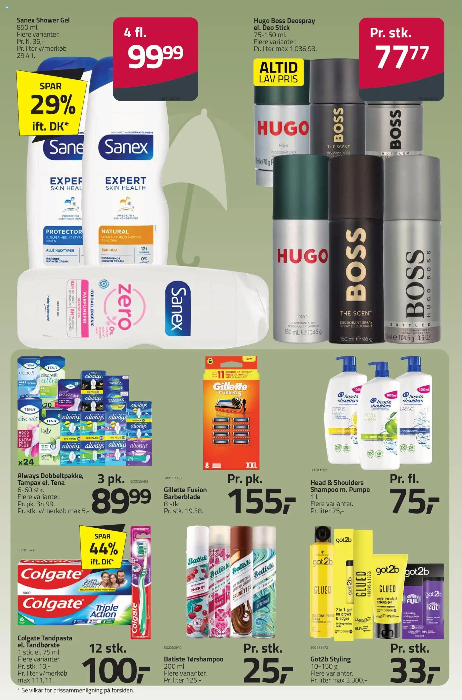 Fleggaard tilbudsavis – gyldig fra 23/09/2026 | Side: 48 | Produkter: Shampoo, Deodorant, Tandbørste, Cherry